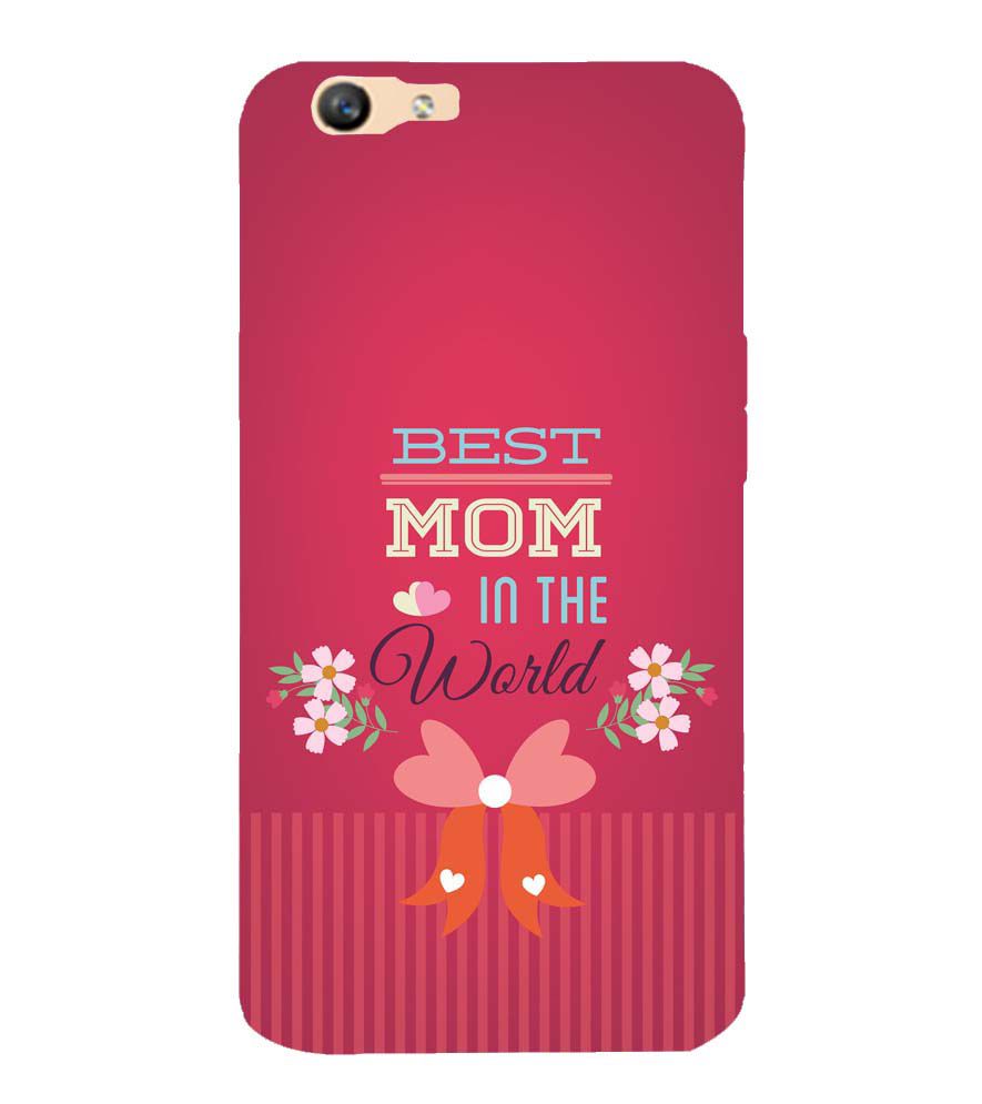 G0357-Best Mom in the World Back Cover for Oppo F1s : A59