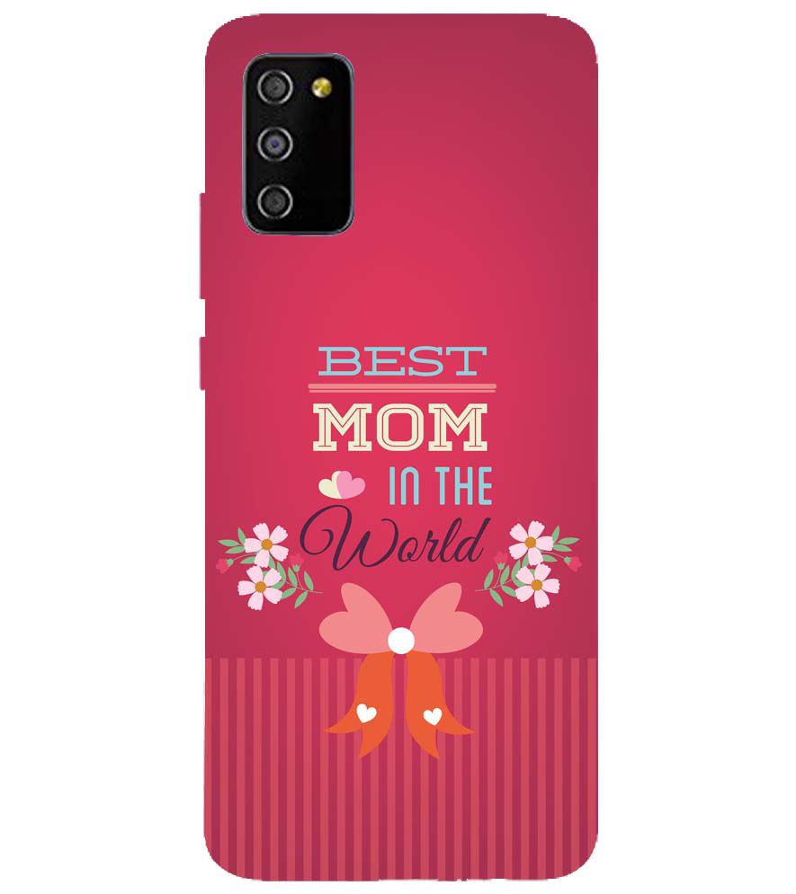 G0357-Best Mom in the World Back Cover for Samsung Galaxy M02s