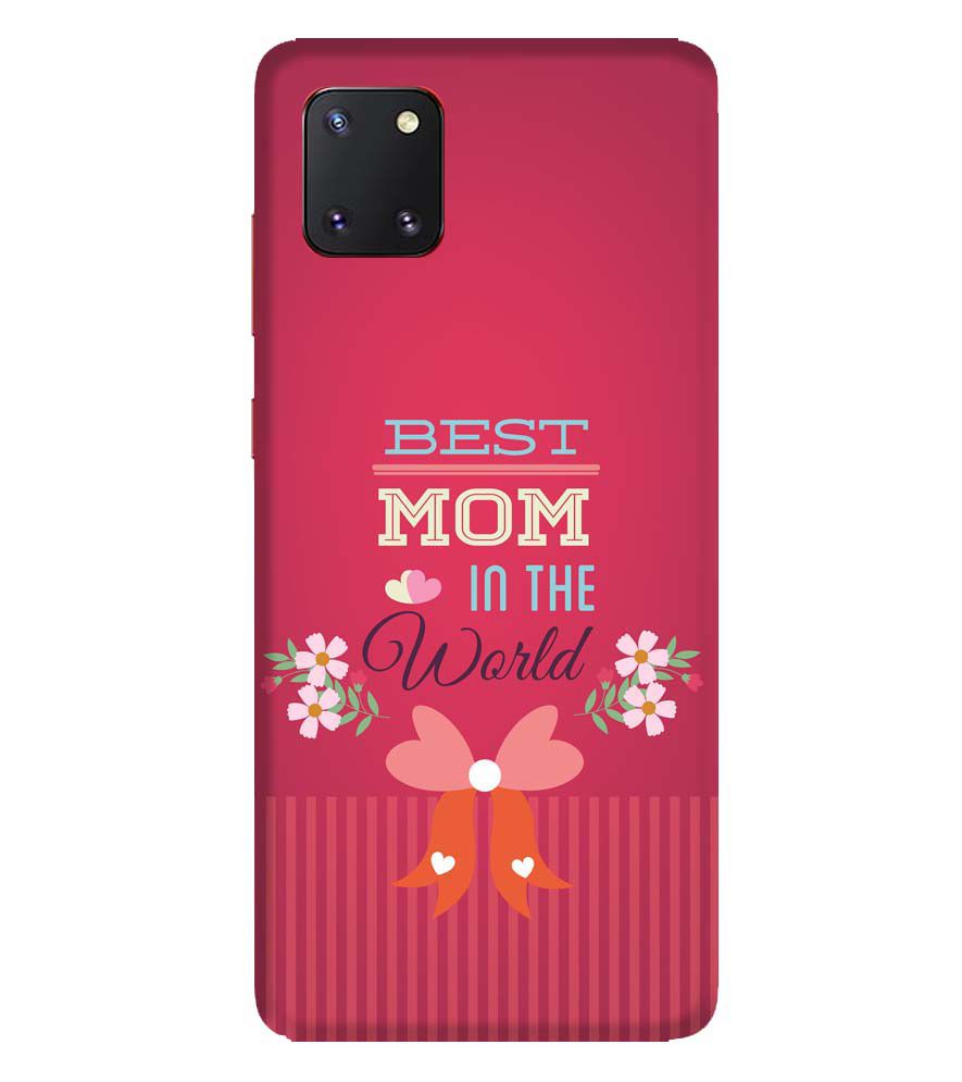 G0357-Best Mom in the World Back Cover for Samsung Galaxy Note10 Lite