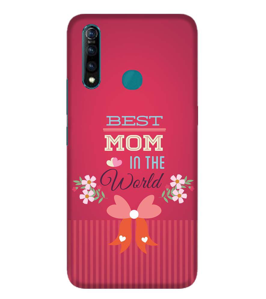 G0357-Best Mom in the World Back Cover for Vivo Z1 Pro