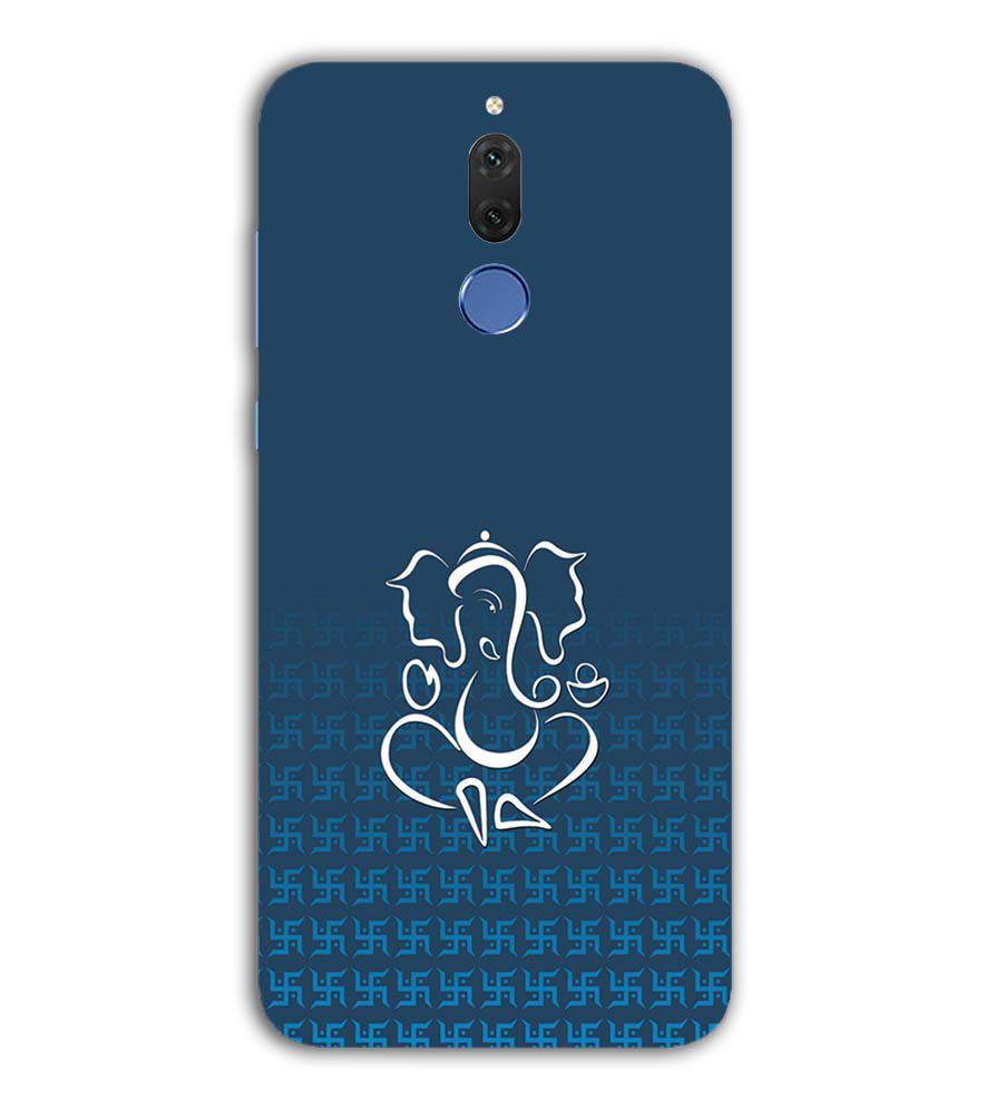 H0056-Swastik and Ganesha Back Cover for Huawei Nova 2i