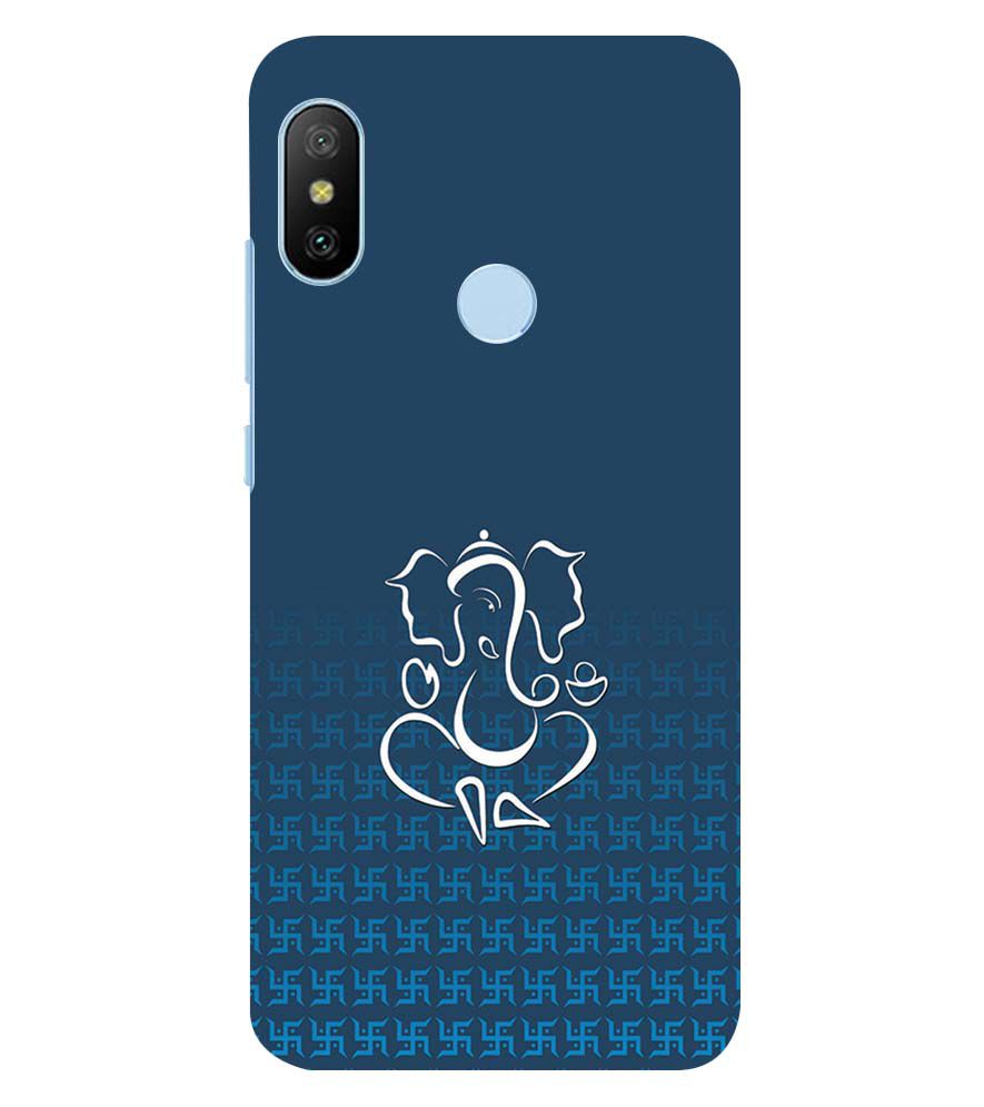H0056-Swastik and Ganesha Back Cover for Xiaomi Redmi A2