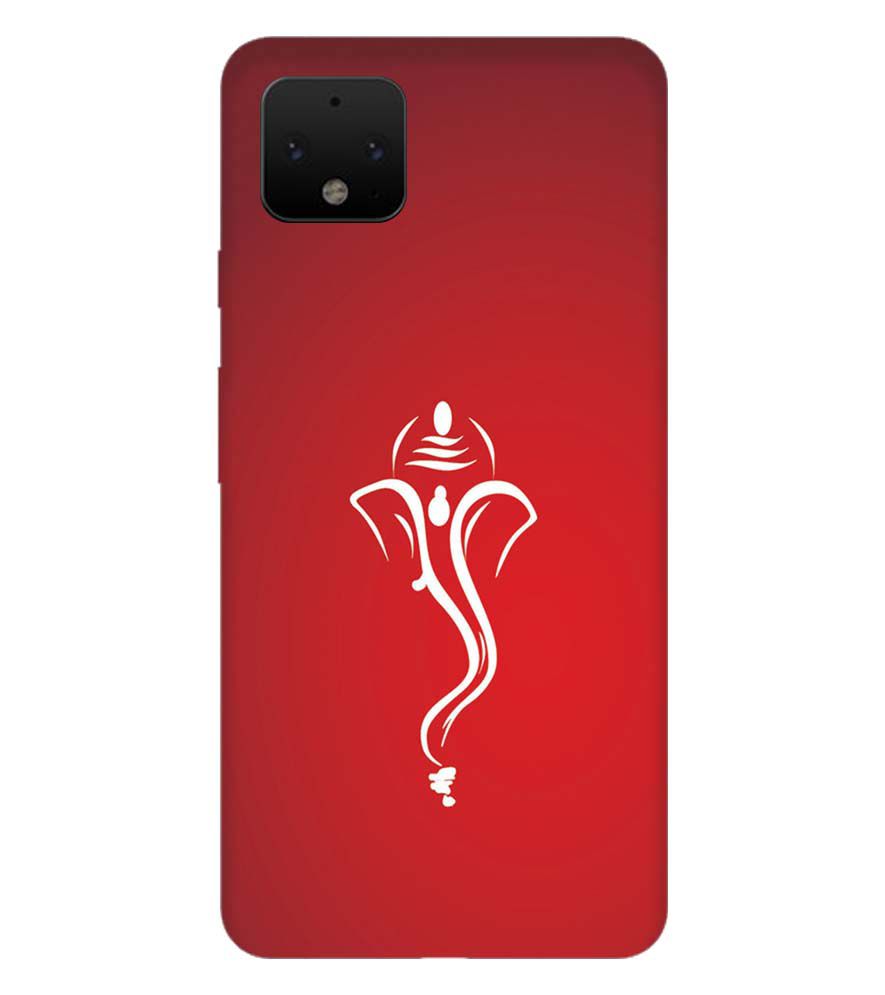 H0057-My Friend Ganesha Back Cover for Google Pixel 4