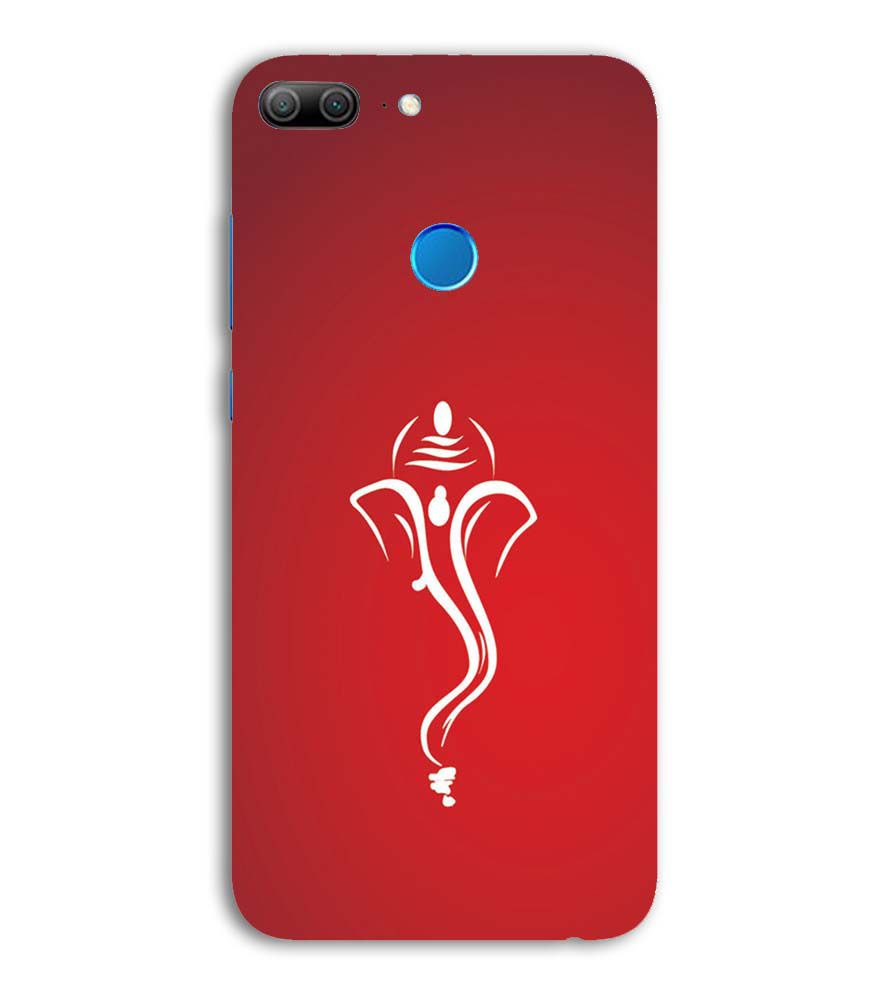 H0057-My Friend Ganesha Back Cover for Honor 9 Lite