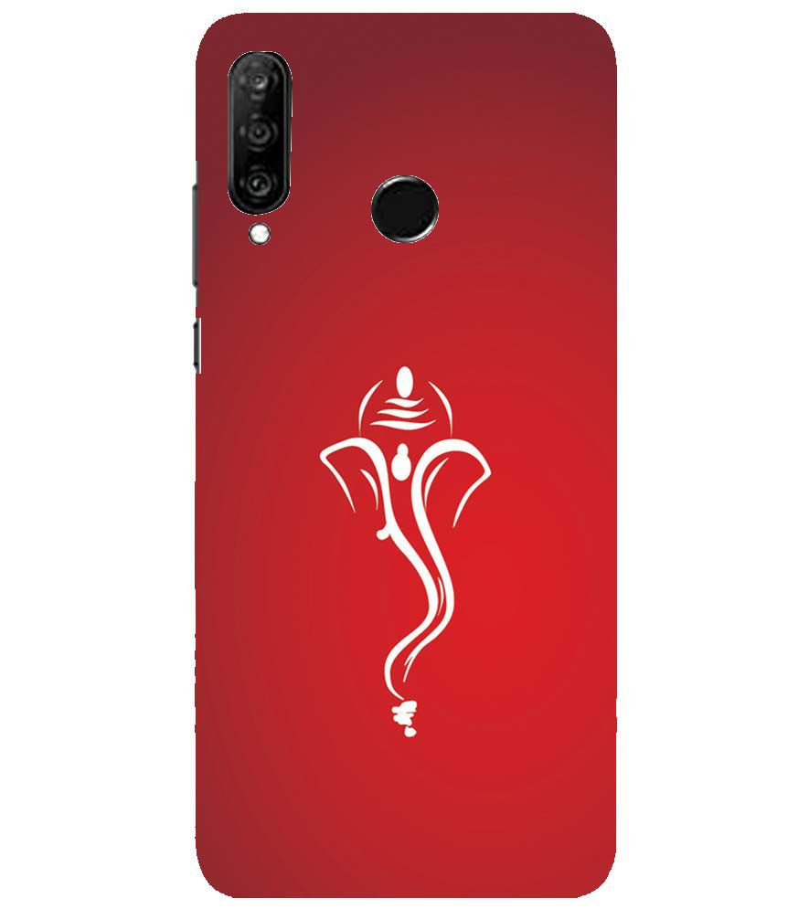 H0057-My Friend Ganesha Back Cover for Huawei nova 4e