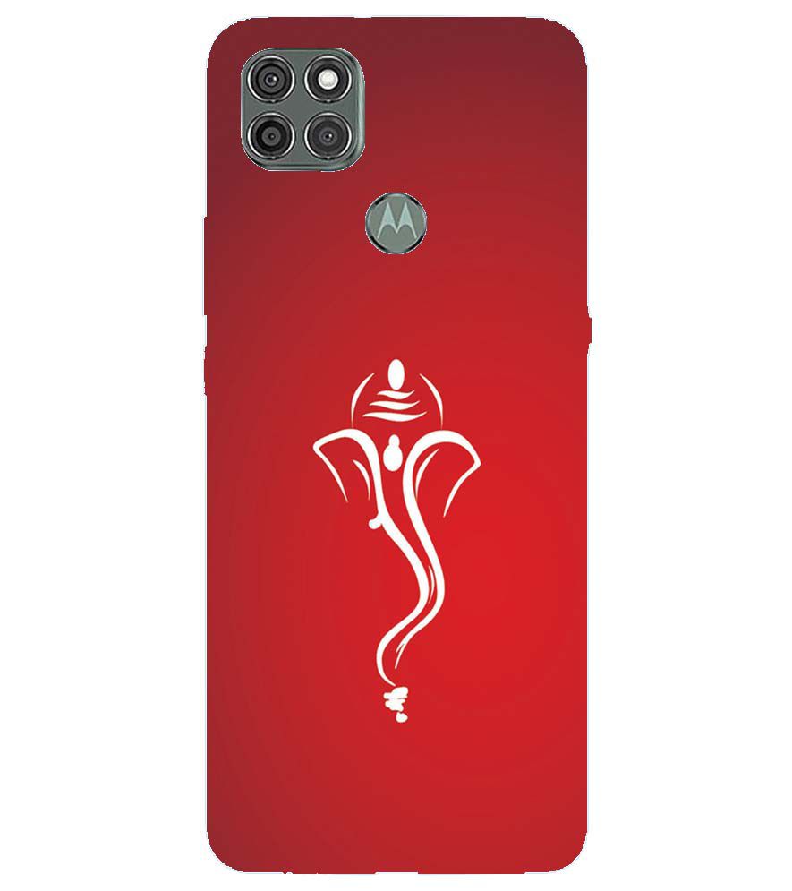 H0057-My Friend Ganesha Back Cover for Motorola Moto G9 Power