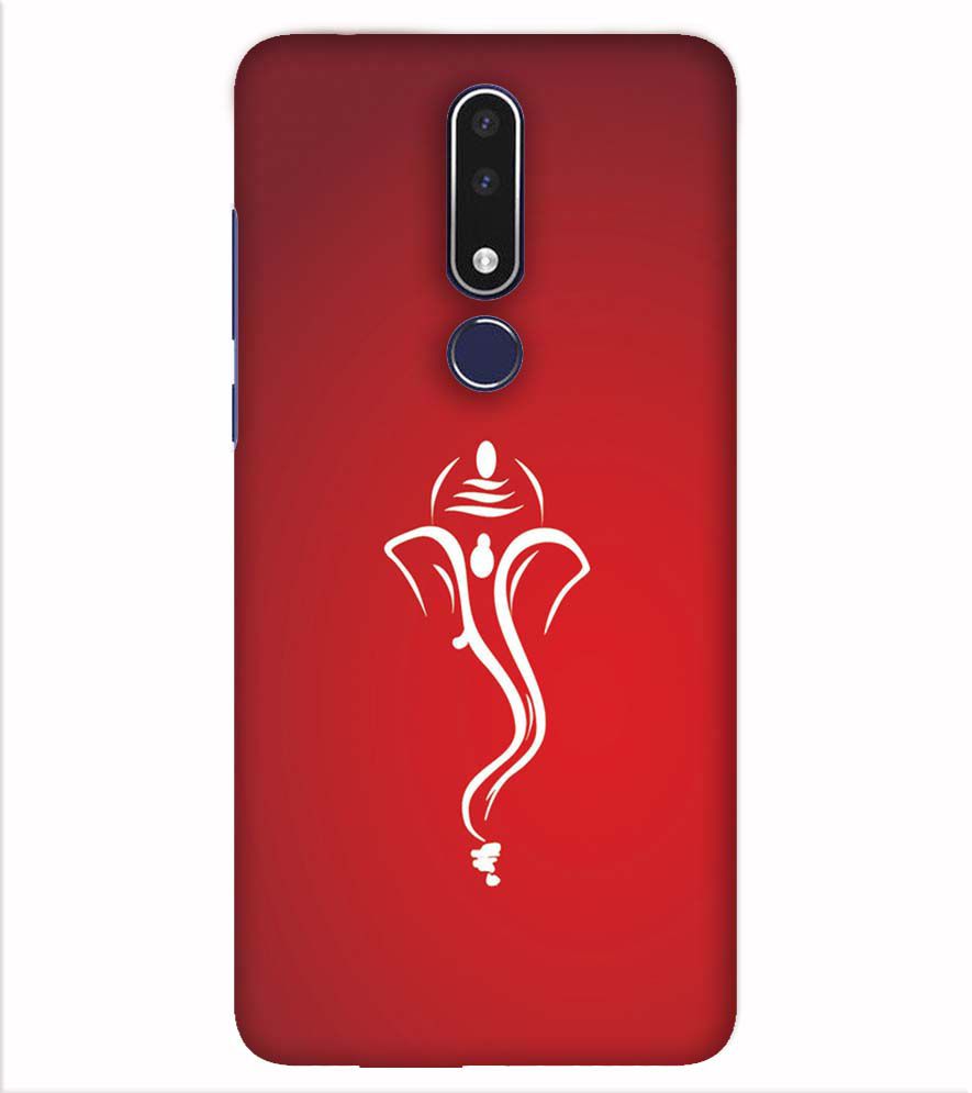 H0057-My Friend Ganesha Back Cover for Nokia 7.1