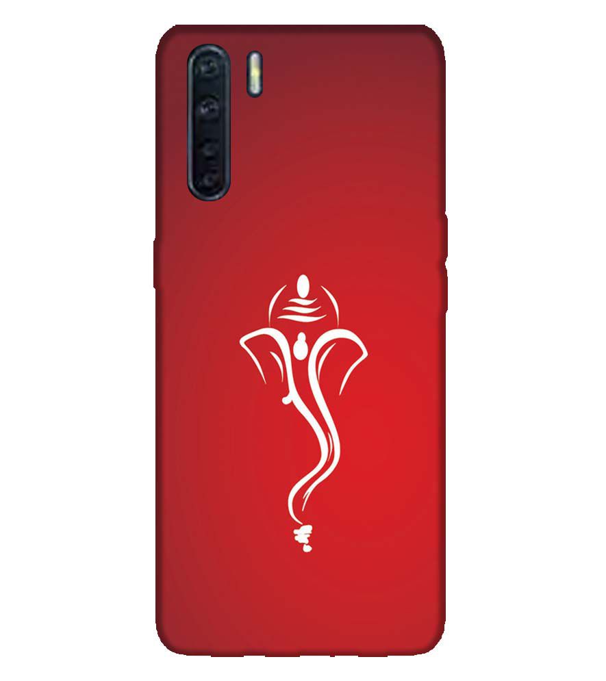 H0057-My Friend Ganesha Back Cover for Oppo A91