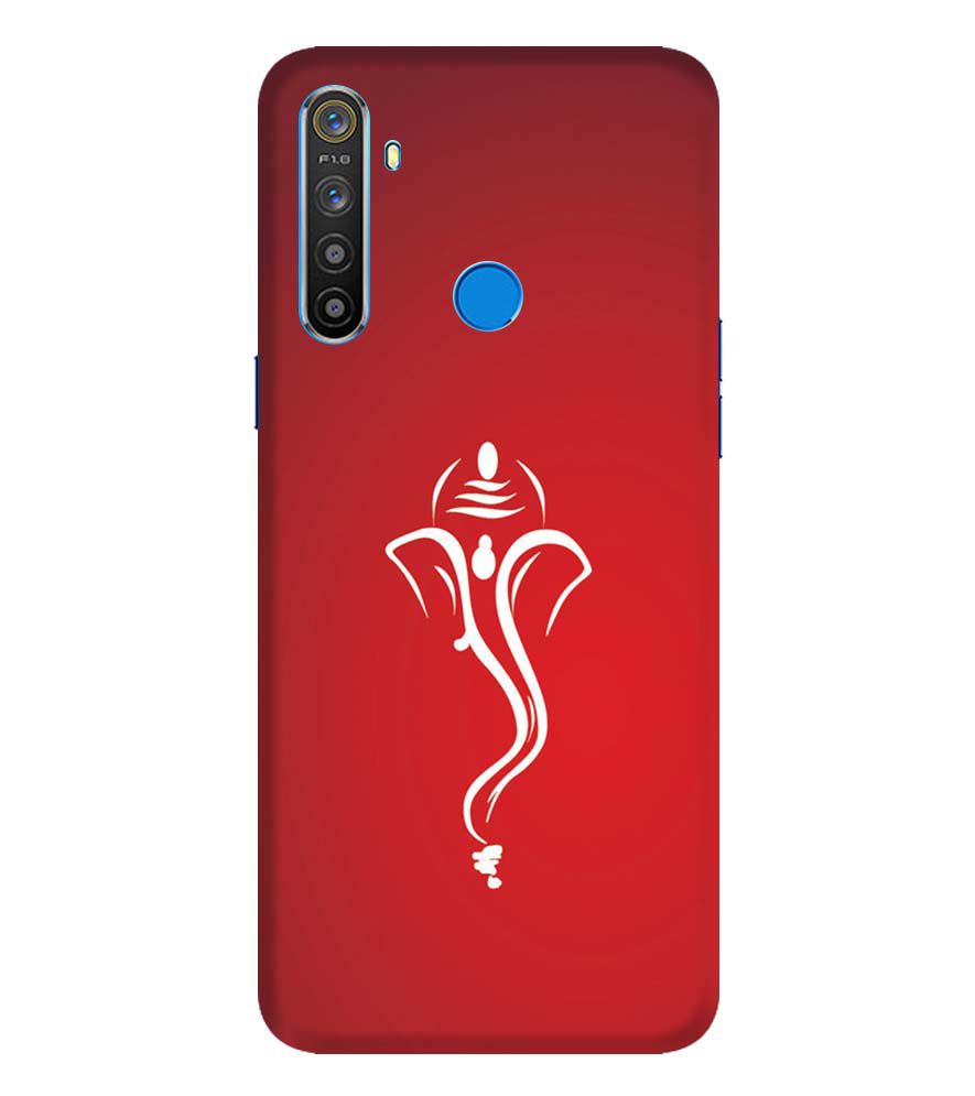 H0057-My Friend Ganesha Back Cover for Realme Narzo 10