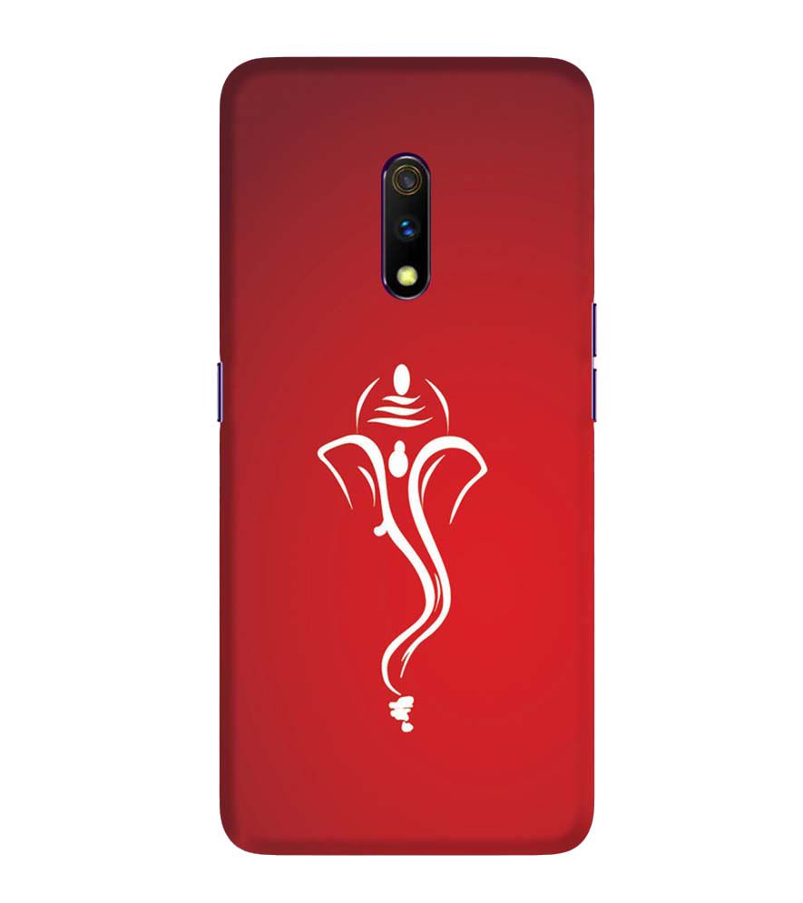 H0057-My Friend Ganesha Back Cover for Realme X