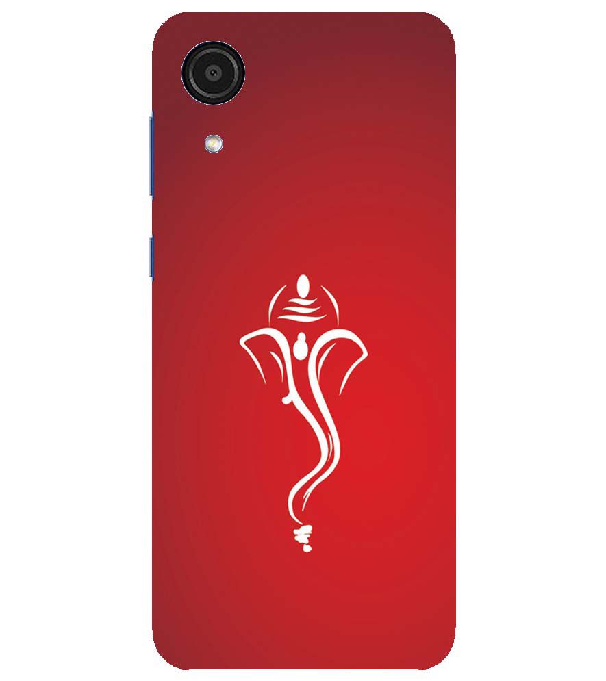 H0057-My Friend Ganesha Back Cover for Samsung Galaxy A03 Core