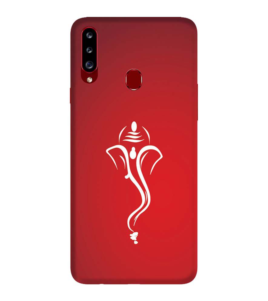 H0057-My Friend Ganesha Back Cover for Samsung Galaxy A20s