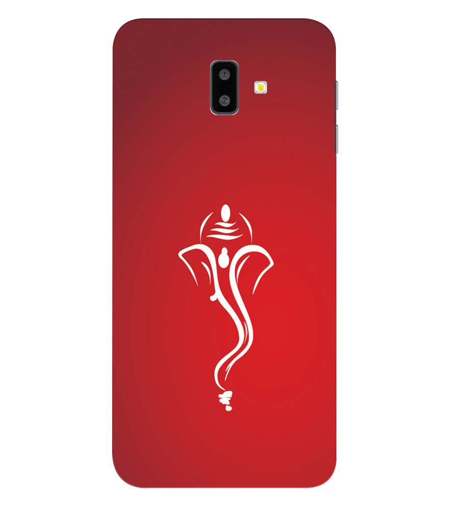 H0057-My Friend Ganesha Back Cover for Samsung Galaxy J6+