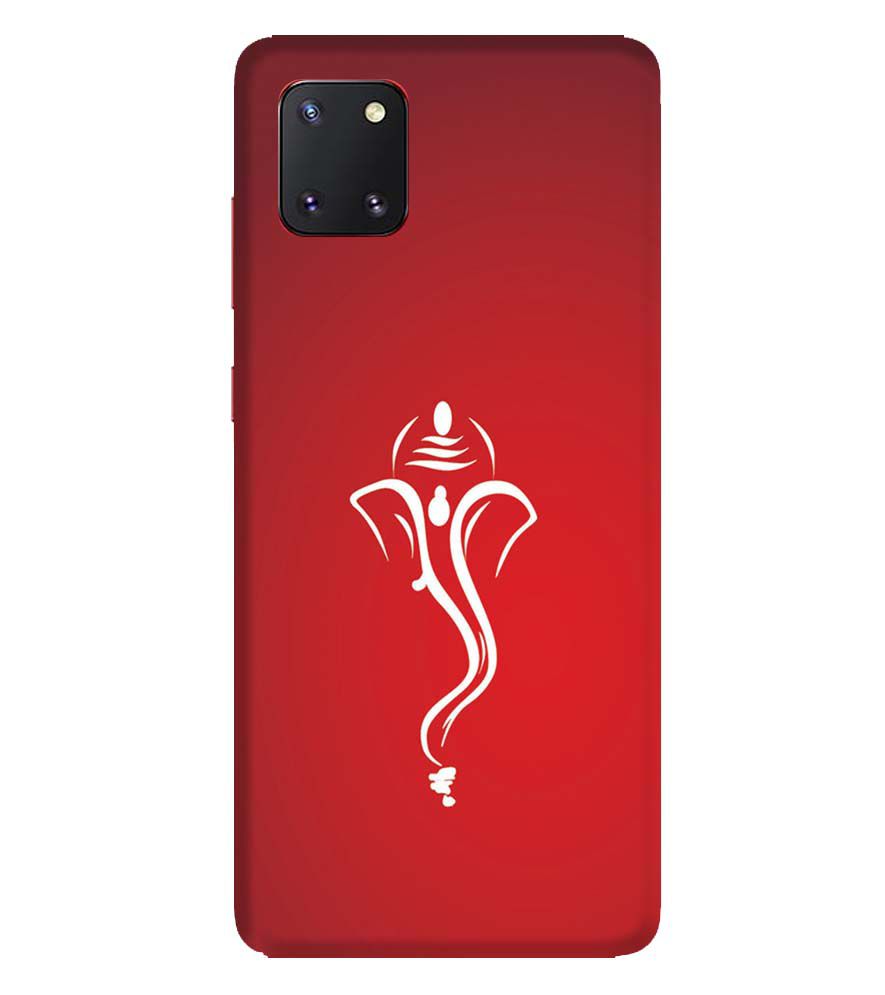 H0057-My Friend Ganesha Back Cover for Samsung Galaxy Note10 Lite