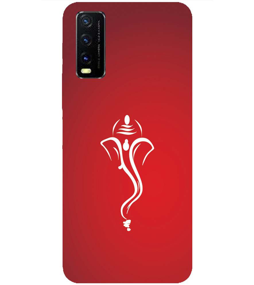 H0057-My Friend Ganesha Back Cover for vivo Y20s