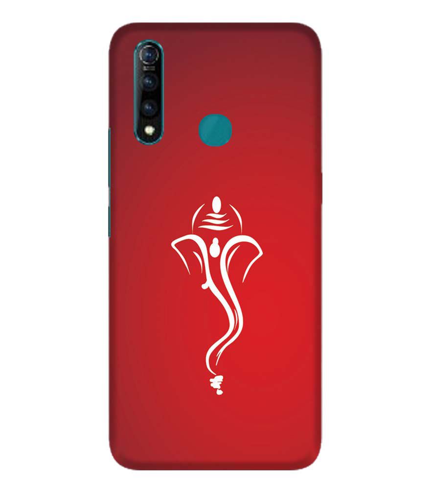 H0057-My Friend Ganesha Back Cover for Vivo Z1 Pro