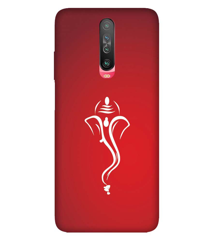 H0057-My Friend Ganesha Back Cover for Xiaomi Redmi K30