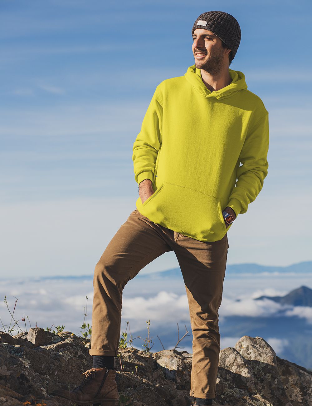 Yellow Hoodie