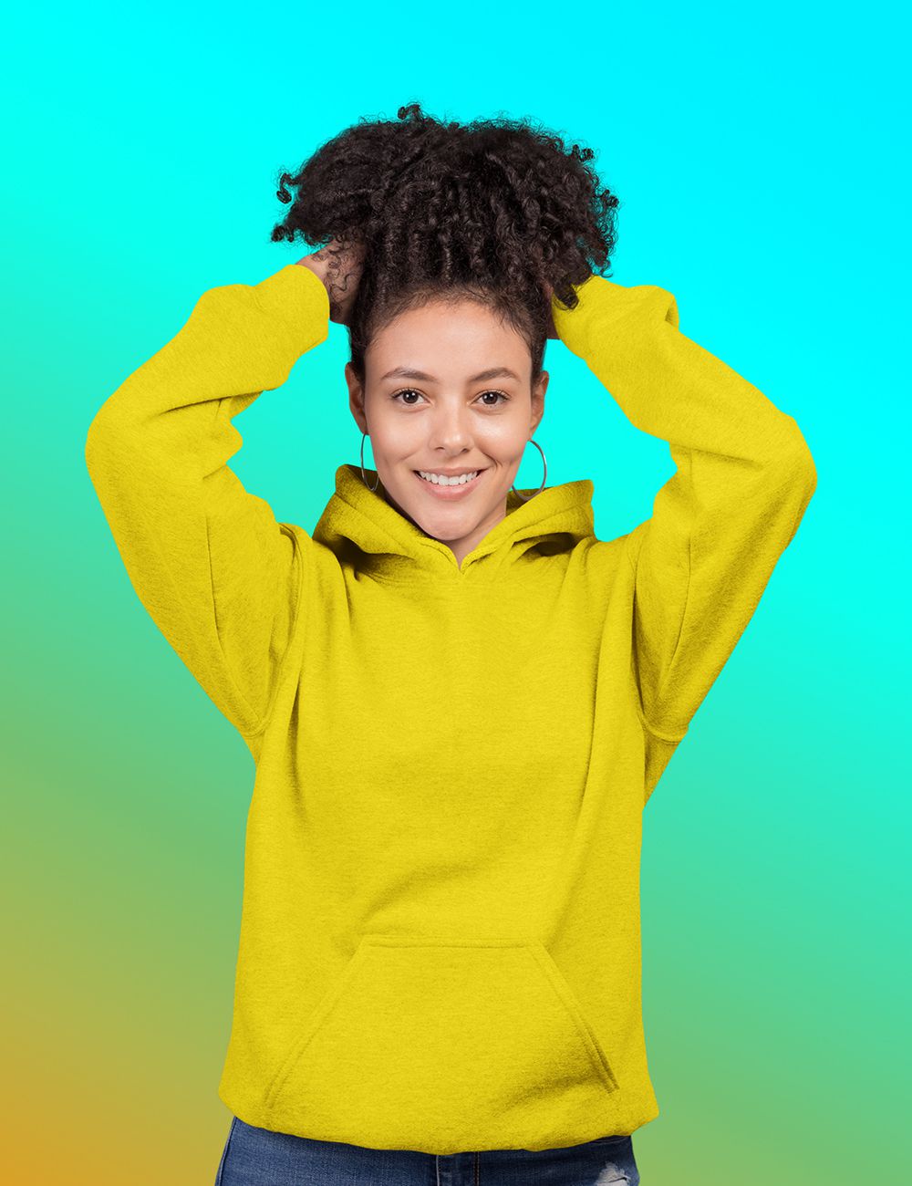 Yellow Hoodie