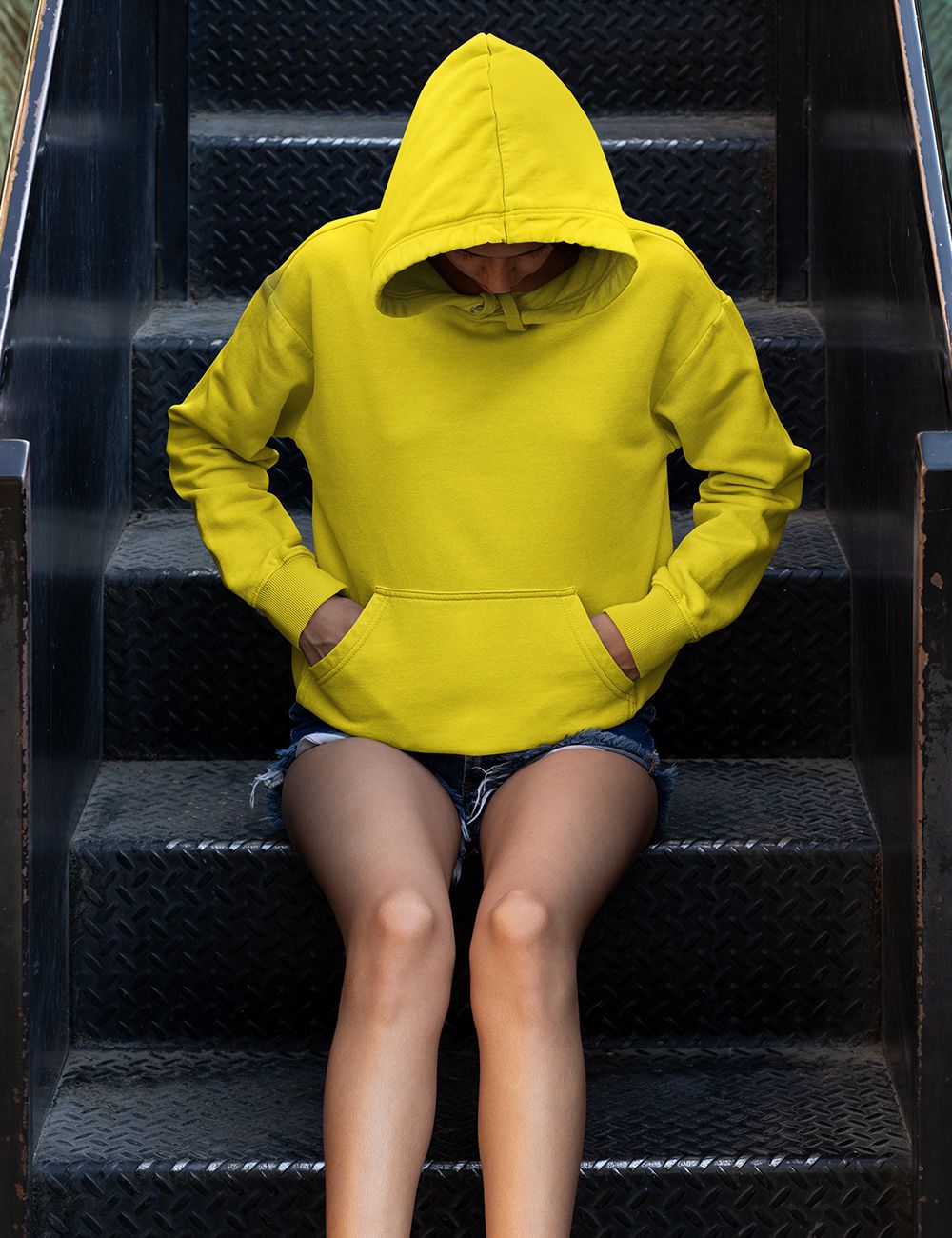 Yellow Hoodie