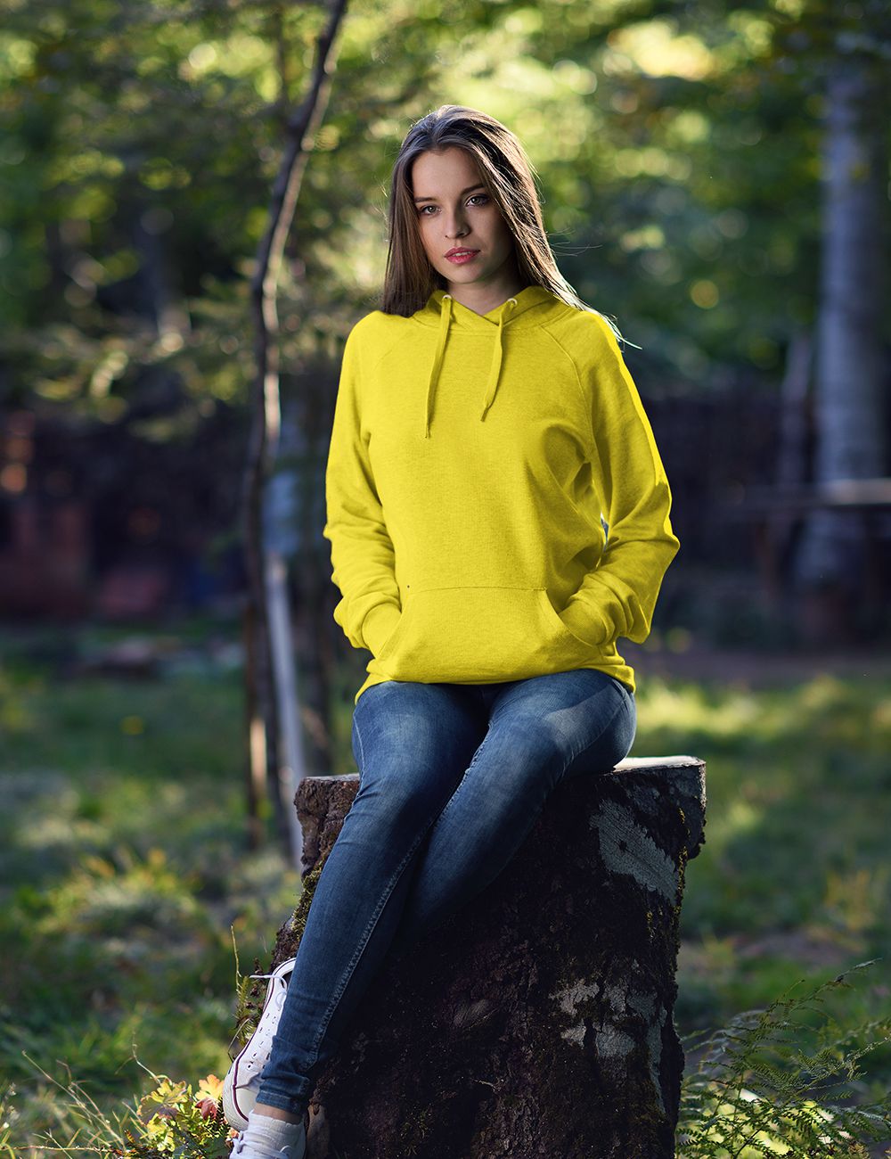 Yellow Hoodie