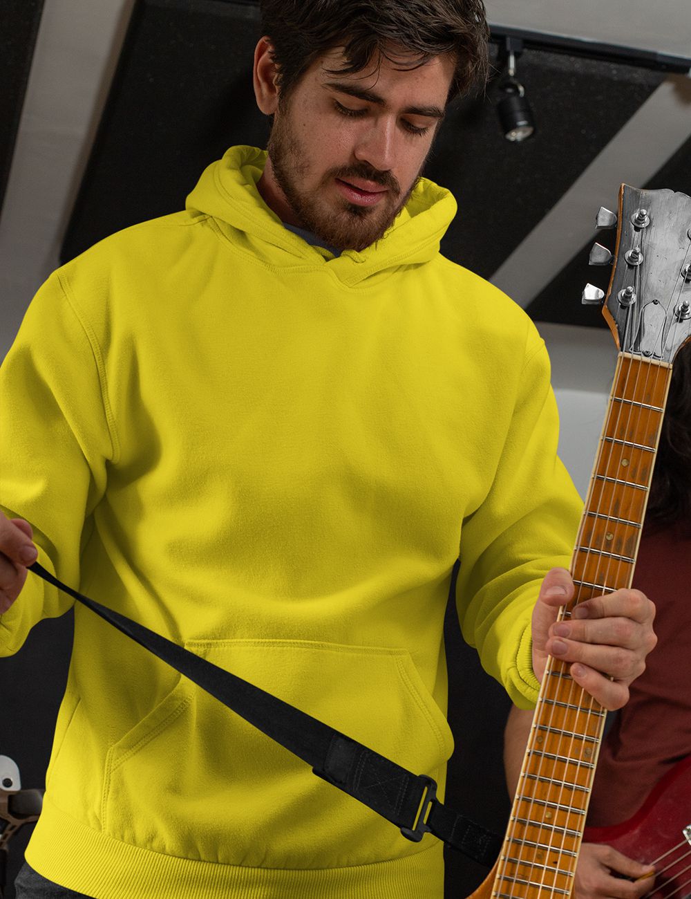 Yellow Hoodie