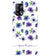 IK5005-Purple Flowers with Name Back Cover for Oppo F19