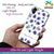 IK5005-Purple Flowers with Name Back Cover for Oppo F19 Pro