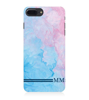 IK5008-Classic Marble with Initials Back Cover for Apple iPhone 7 Plus