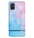 IK5008-Classic Marble with Initials Back Cover for Samsung Galaxy A51