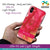 IK5010-Hot Pink Marble with Name Back Cover for Vivo V11 Pro