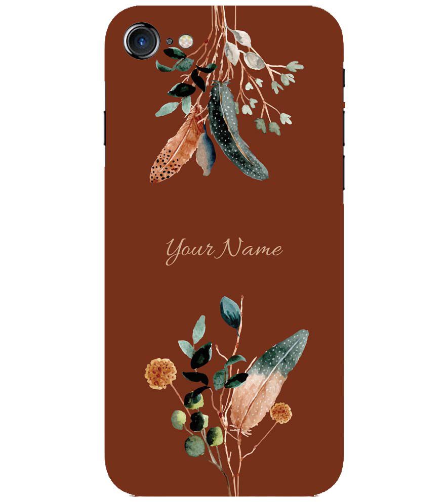 IK5011-Amazing Plants with Name Back Cover for Apple iPhone 7