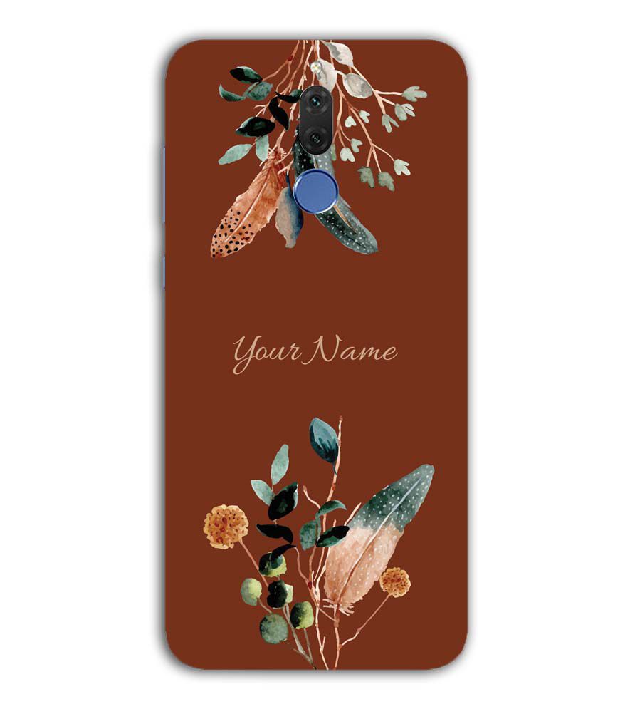 IK5011-Amazing Plants with Name Back Cover for Huawei Nova 2i