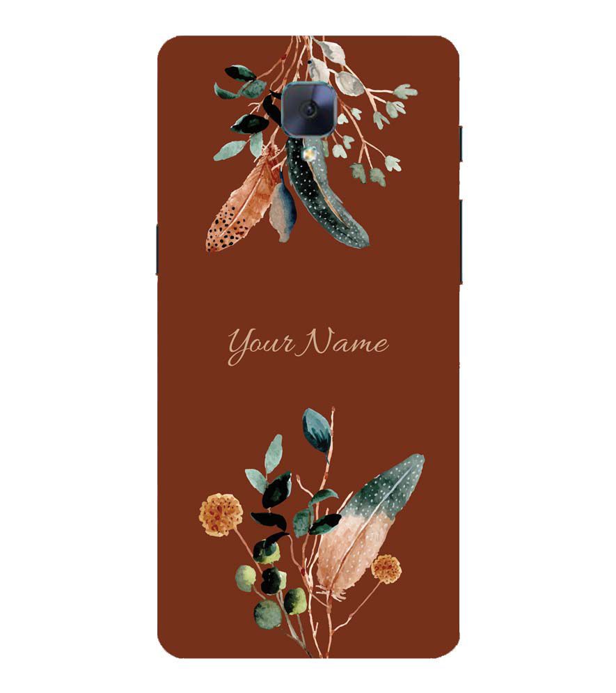 IK5011-Amazing Plants with Name Back Cover for OnePlus 3 and OnePlus 3T