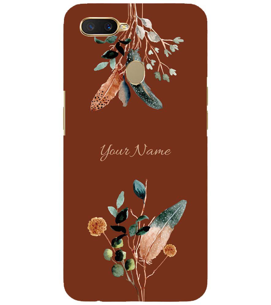 IK5011-Amazing Plants with Name Back Cover for Oppo A11K