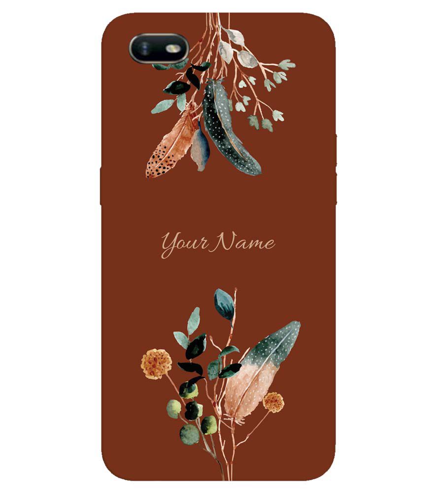 IK5011-Amazing Plants with Name Back Cover for Oppo A1k