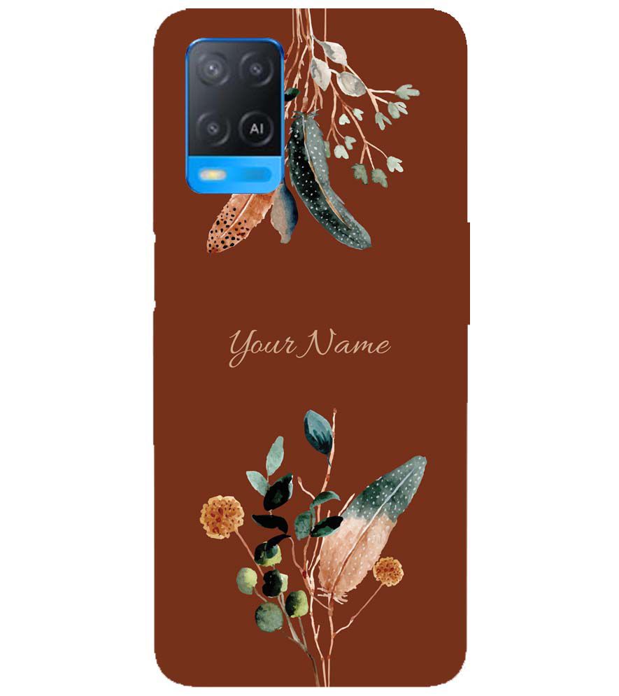 IK5011-Amazing Plants with Name Back Cover for Oppo A54