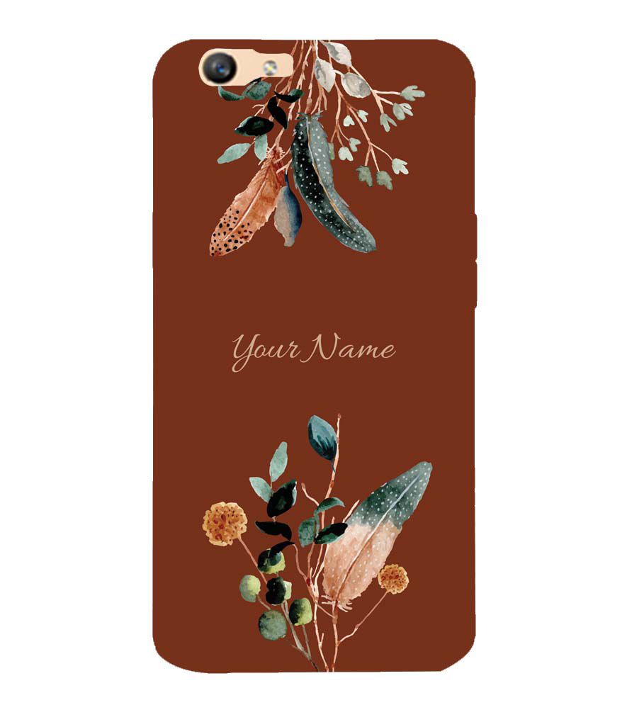 IK5011-Amazing Plants with Name Back Cover for Oppo F1s : A59