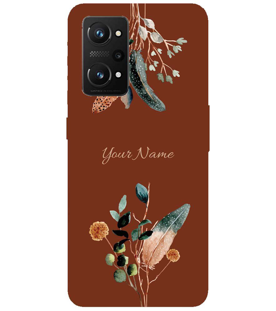 IK5011-Amazing Plants with Name Back Cover for Realme X7 Max 5G