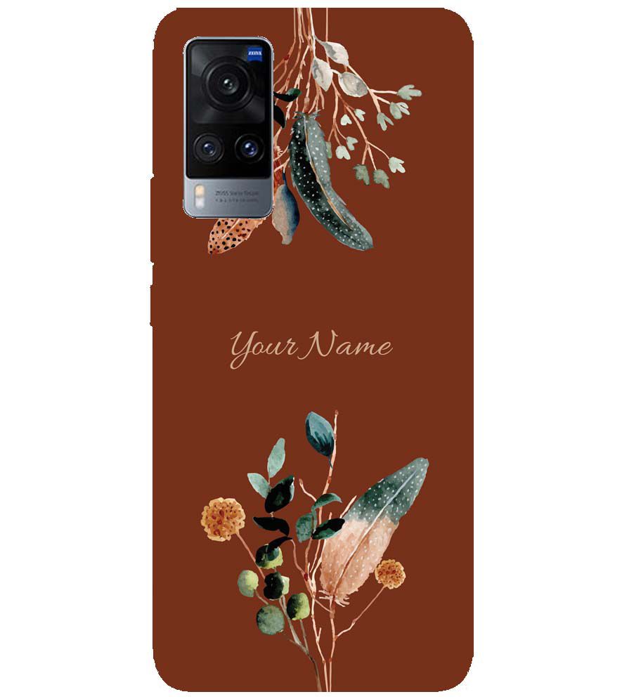 IK5011-Amazing Plants with Name Back Cover for vivo X60
