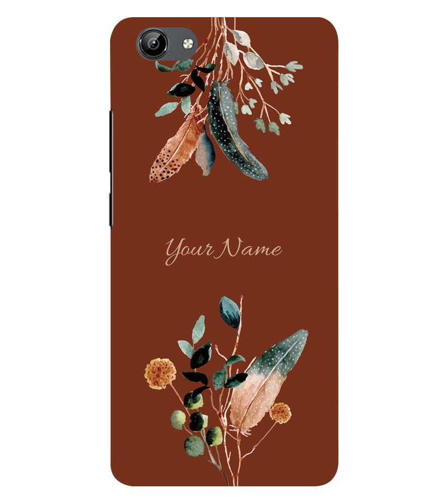 IK5011-Amazing Plants with Name Back Cover for Vivo Y71i