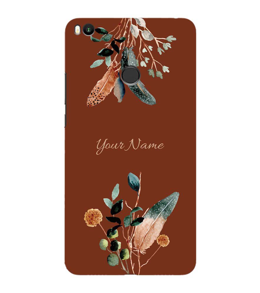 IK5011-Amazing Plants with Name Back Cover for Xiaomi Mi Max 2