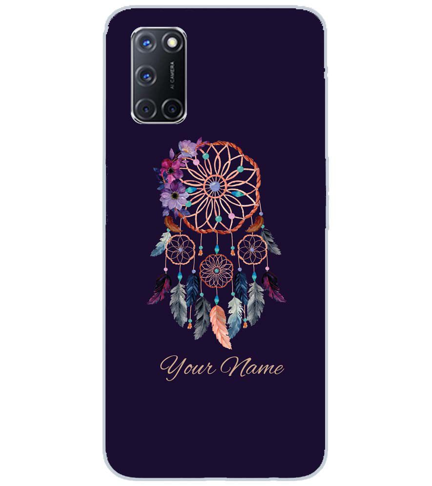 IK5012-Dream Catcher with Name Back Cover for Oppo A72