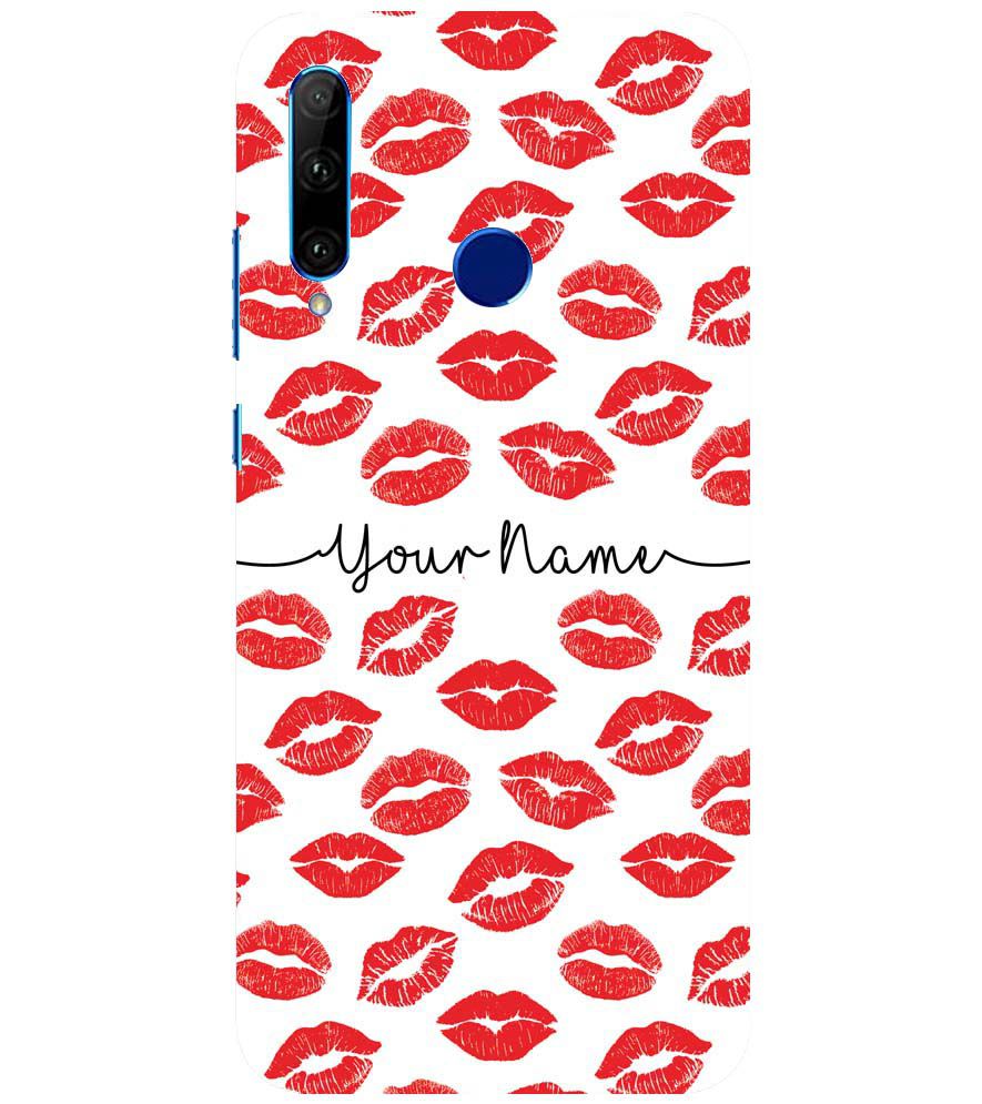 IK5015-Girly Lipstics with Name Back Cover for Huawei Honor 10i