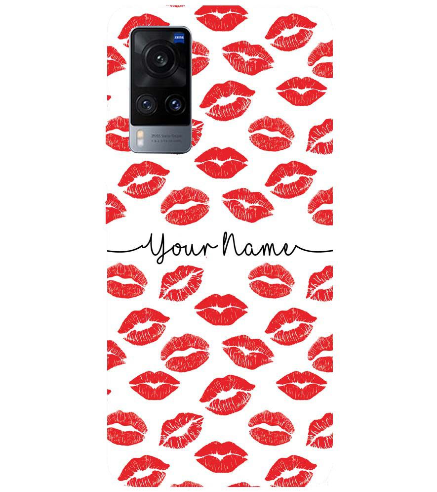 IK5015-Girly Lipstics with Name Back Cover for vivo X60