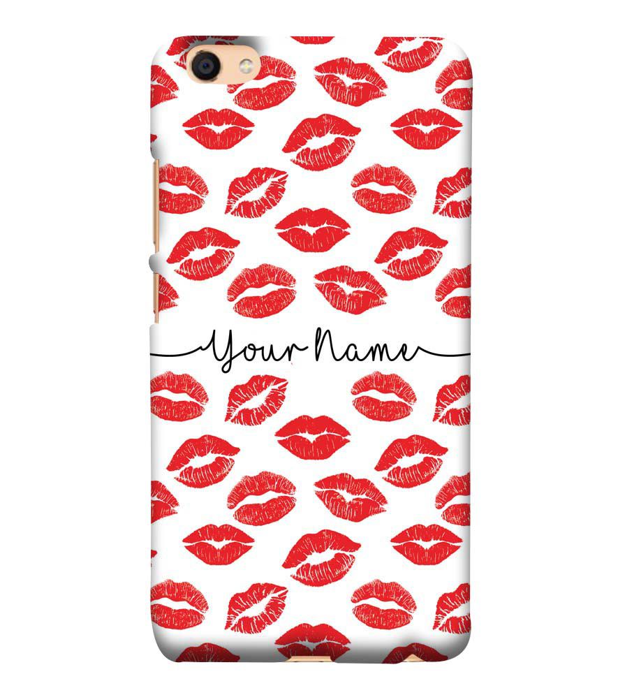 IK5015-Girly Lipstics with Name Back Cover for vivo Y55s