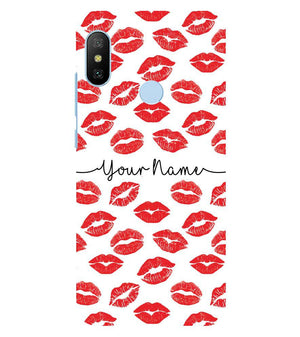 IK5015-Girly Lipstics with Name Back Cover for Xiaomi Redmi A2