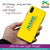 IK5016-Yellow Name and Surname Back Cover for Realme X3 SuperZoom