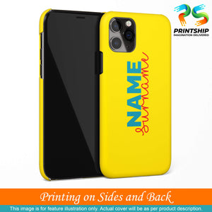 IK5016-Yellow Name and Surname Back Cover for Xiaomi Redmi Note 7 Pro-Image3