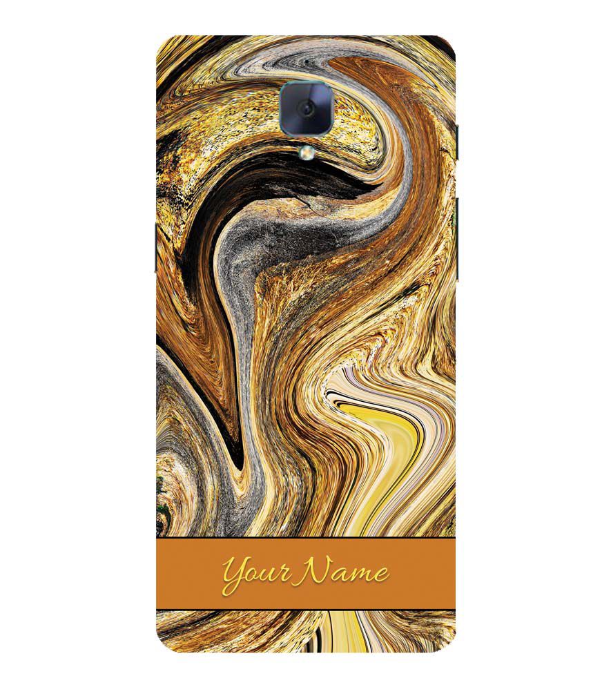 IK5018-Modern Art Name Back Cover for OnePlus 3 and OnePlus 3T